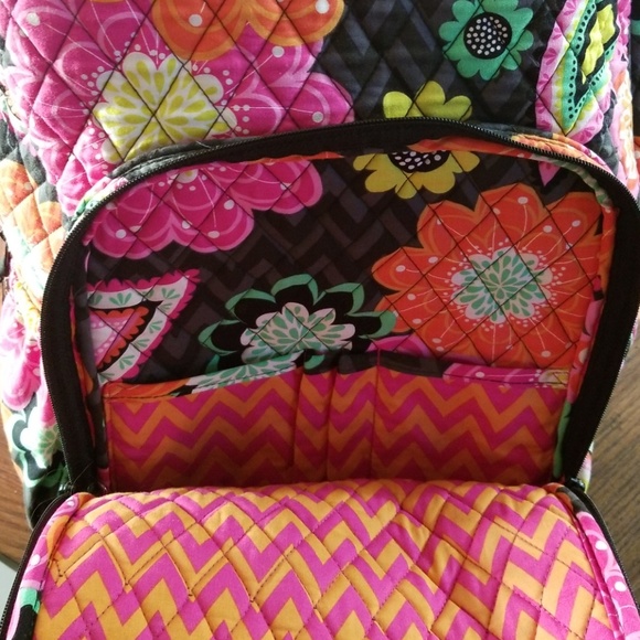 Vera Bradley Campus Backpack in Ziggy Zinnia main image 4